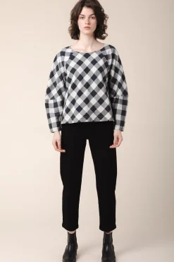Barrel Jean in Black