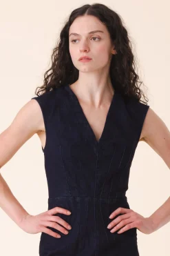 Bourbon Street Dress in Denim