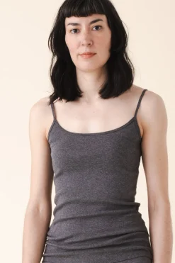 cami - organic cotton in gray heather