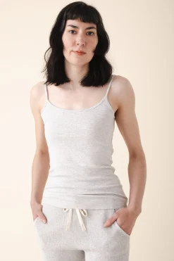 cami - organic cotton in heather