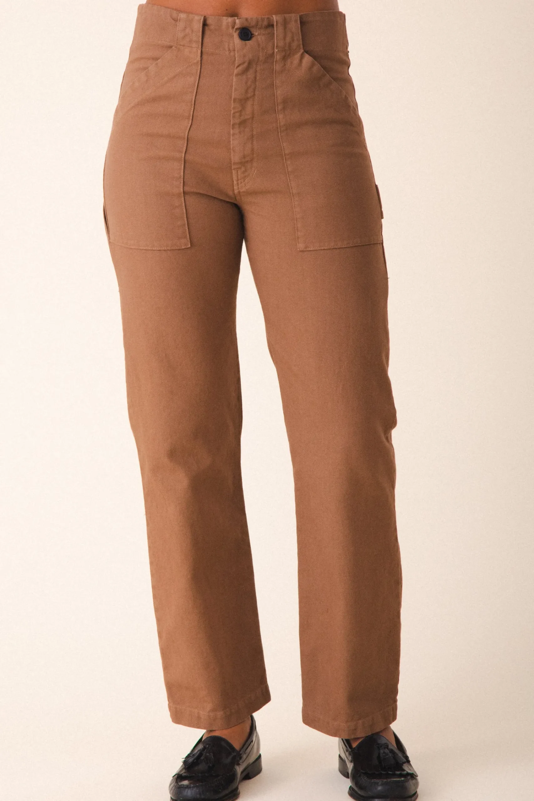 Canvas Utility Pant in Carpenter