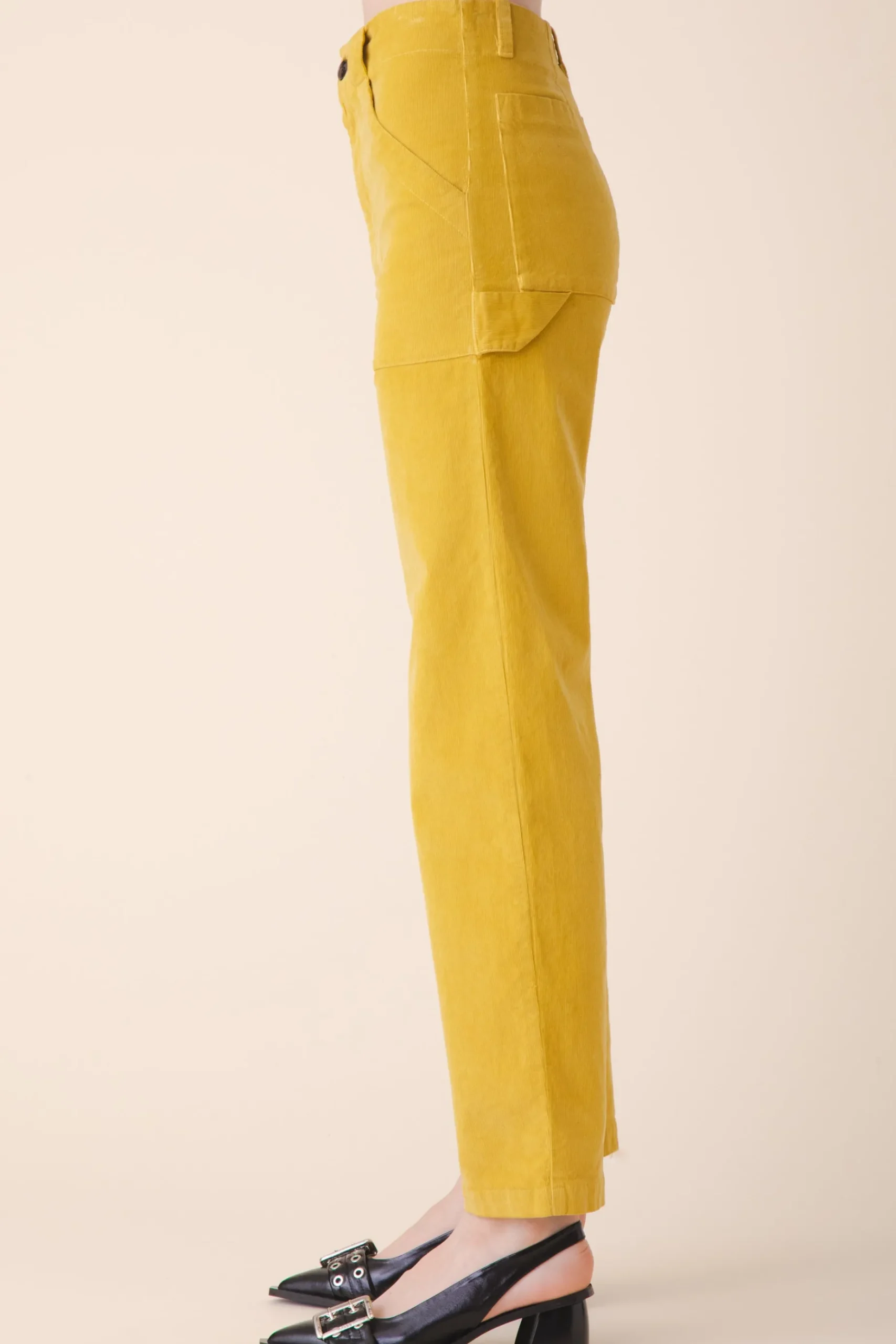 Carpenter Cords in Green Tea