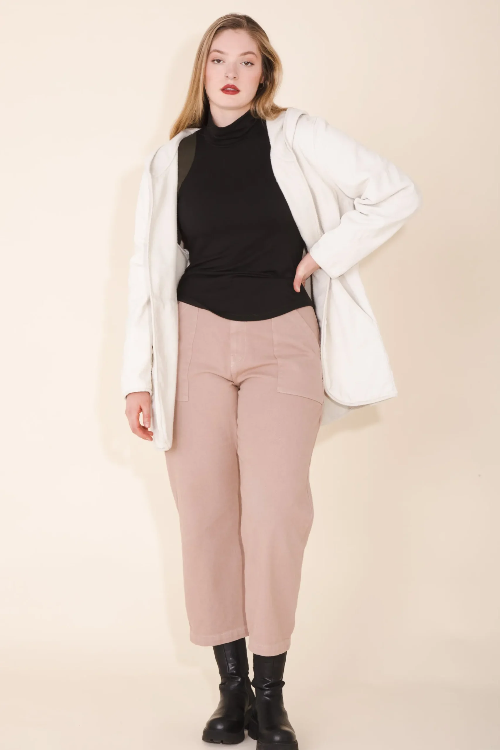 Carpenter Pant in Ice Violet