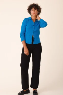 Cavalos Shirt in French Blue
