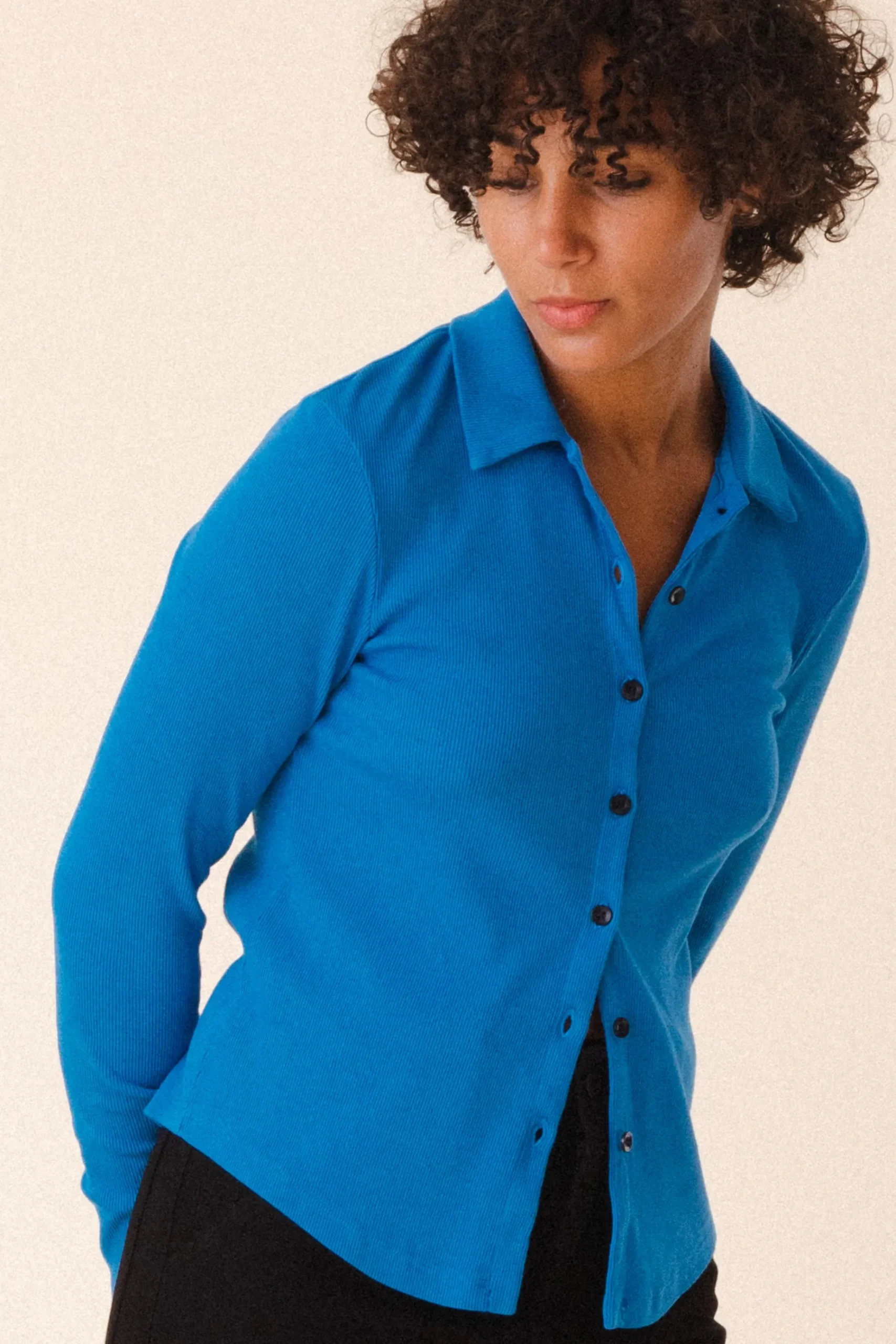 Cavalos Shirt in French Blue
