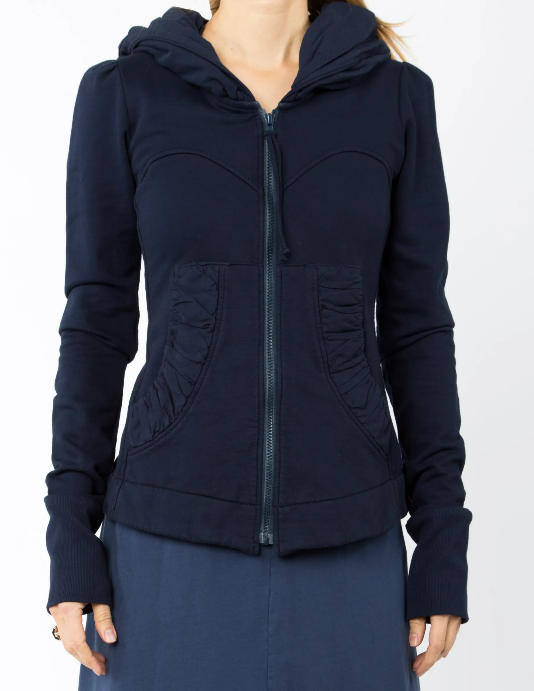 Cloak Hoodie in Midnight