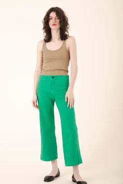 Color Knack Pant in Kelly Green