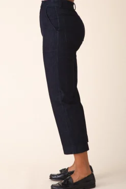 Denim Boiler Pant in Denim