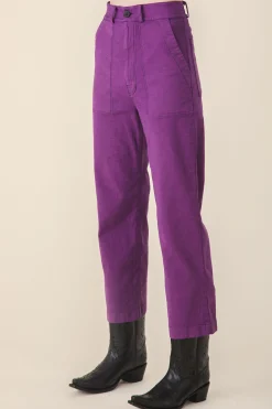 Denim Boiler Pant in Serum