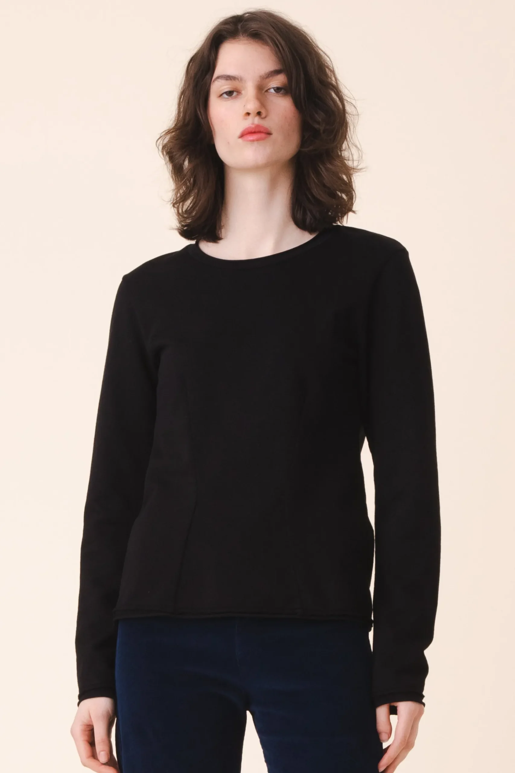 Dressmaker Sweater in Black