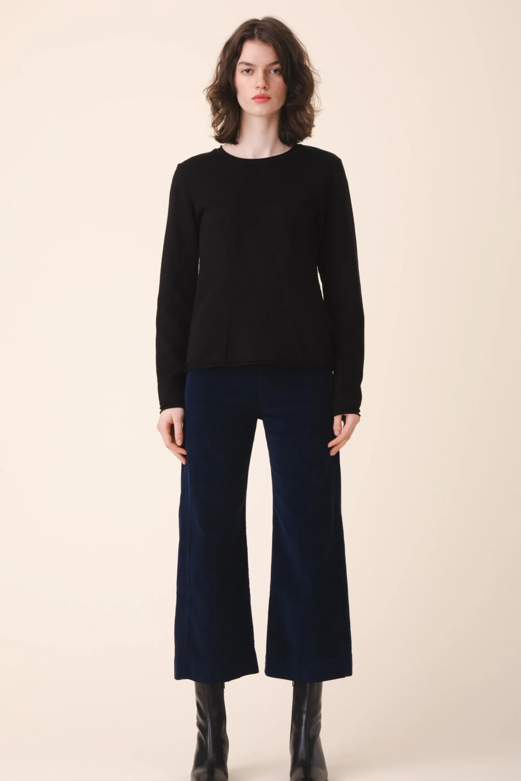 Dressmaker Sweater in Black