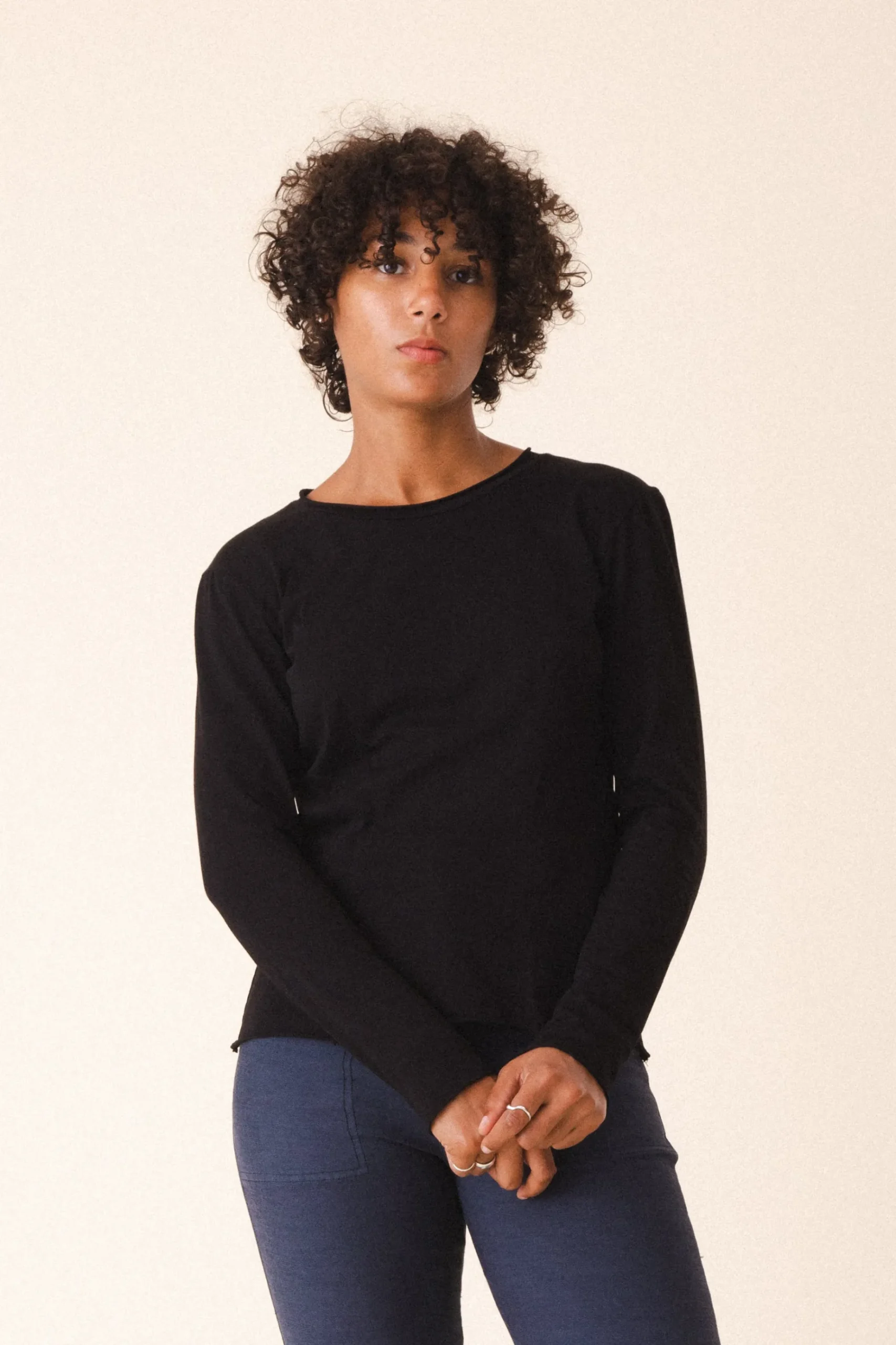 Dressmaker Tee in Black
