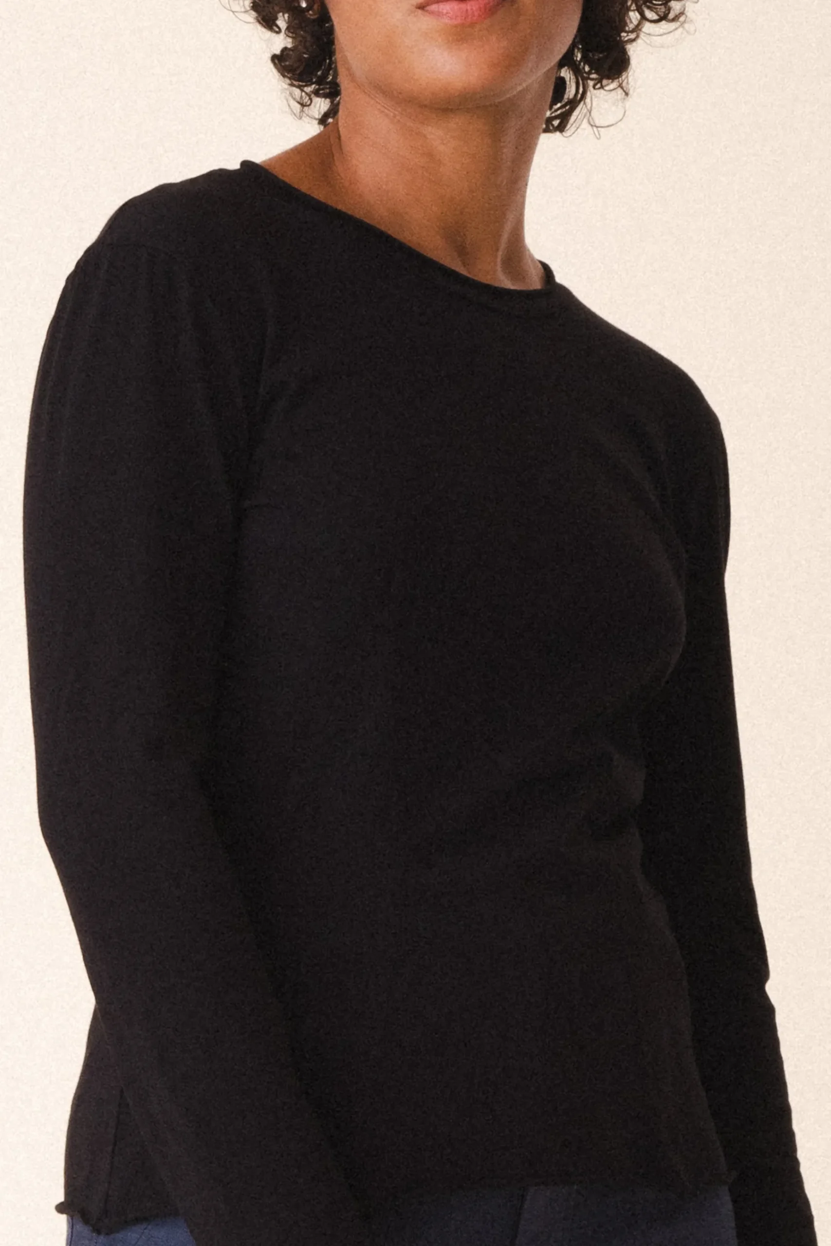 Dressmaker Tee in Black