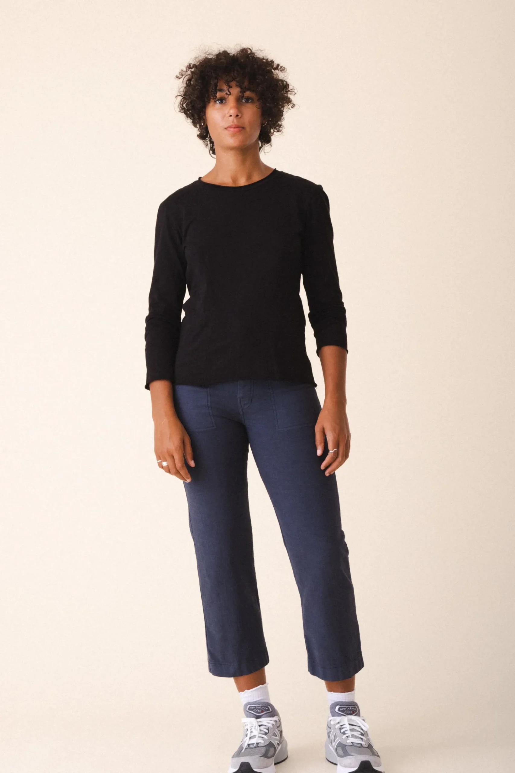 Dressmaker Tee in Black