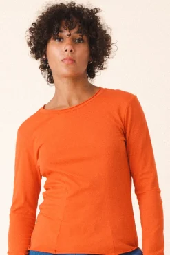 Dressmaker Tee in Electric Red
