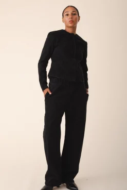 Dune Jacket in Washed Black