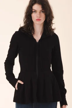 Fan Hoodie in Black