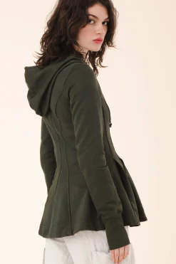Fan Hoodie in Moss