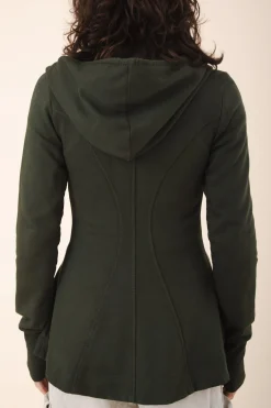 Fan Hoodie in Moss