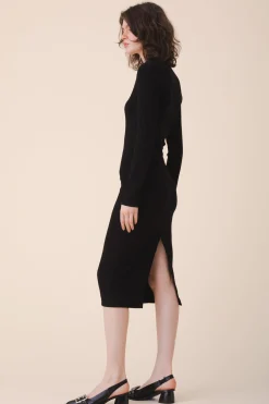 Florentine Dress in Black