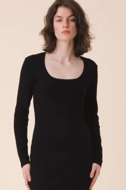 Florentine Dress in Black