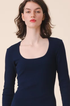 Florentine Dress in Midnight