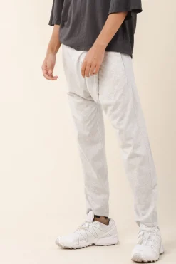 fold pant in heather