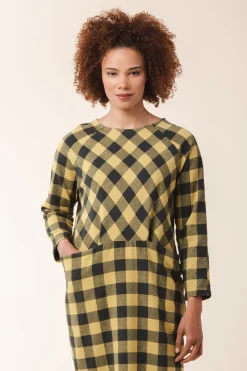Fusion Dress in Green Tea