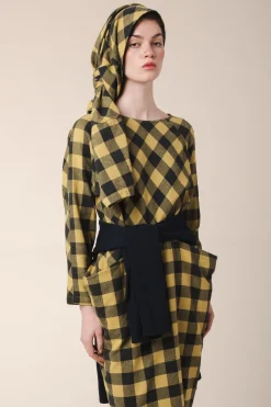 Fusion Dress in Green Tea