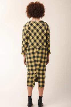 Fusion Dress in Green Tea