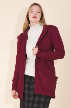 Guinevere Hoodie in African Violet