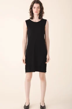 Heron Dress in Black