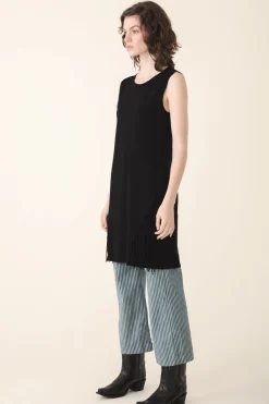 Heron Dress in Black