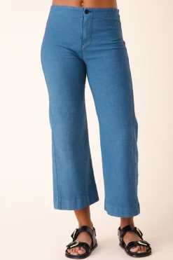 Knack Pant in Mid-Blue