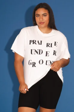 Logo Tee in White