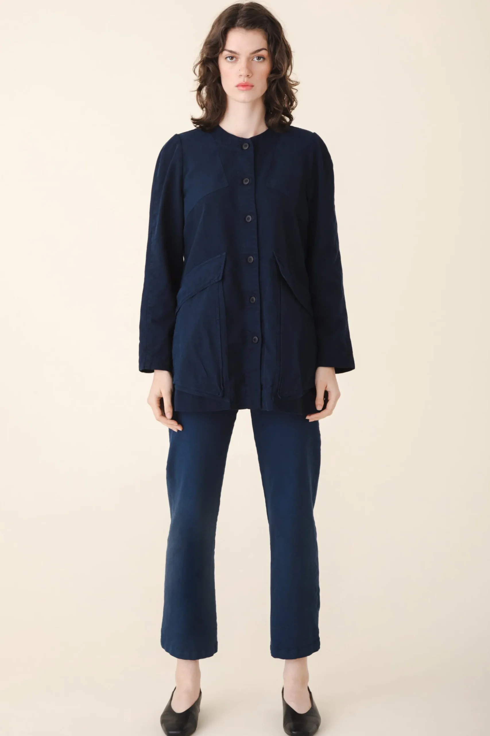 Long Carpenter Pant in Midnight