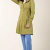 Long Cloak Hoodie in Fern