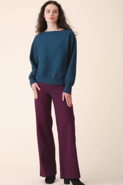 Long Knack Pant in African Violet