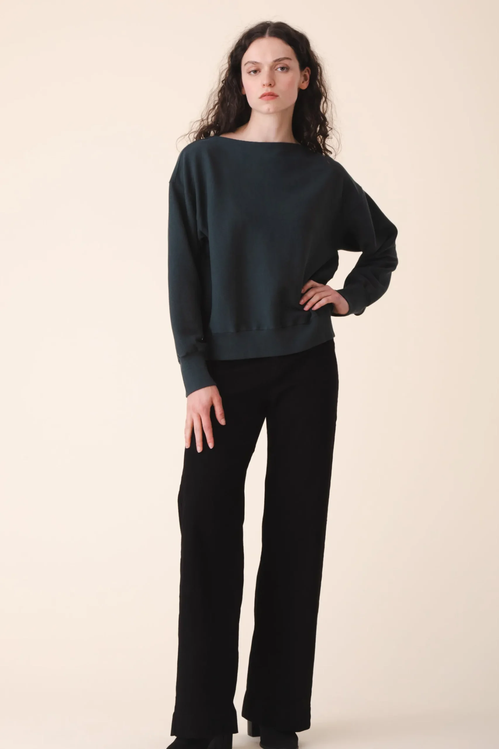 Long Knack Pant in Black