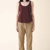 loose tank - organic cotton in sanguine
