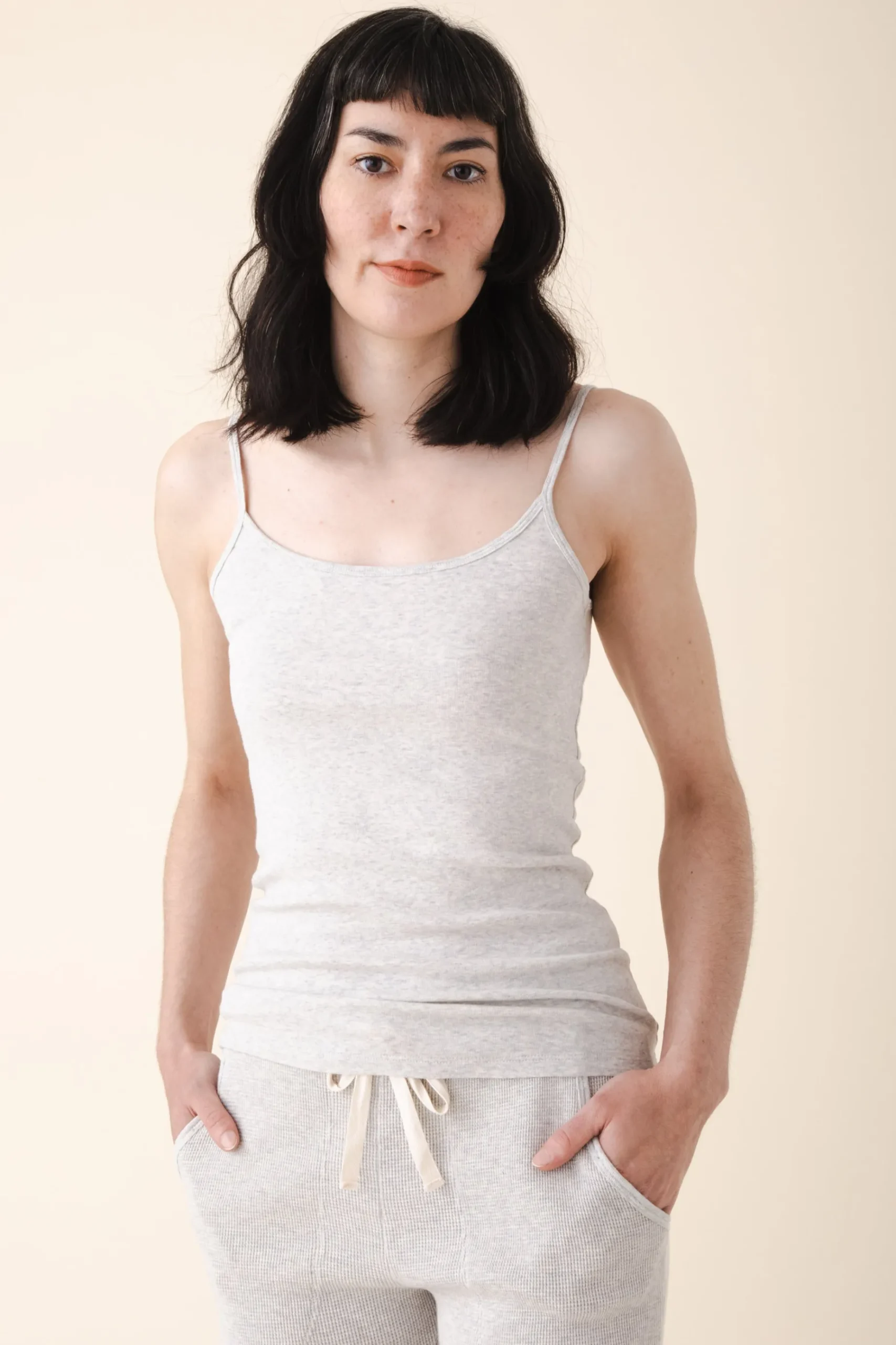 lounge pant in heather waffle