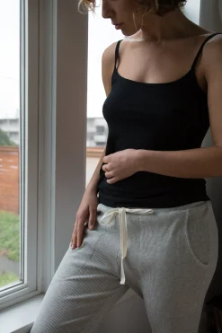 lounge pant in heather waffle