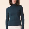 L/S Mockneck in Drab