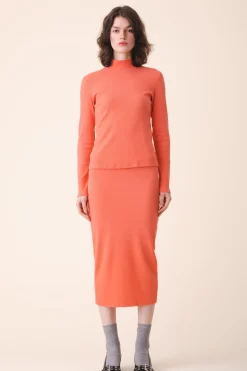 L/S Mockneck in Sea Shell