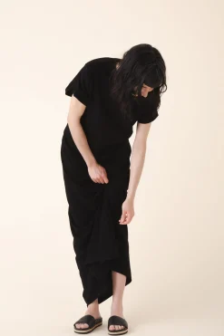 Market Dress - Long in Black