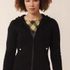 Mid Prairie Hoodie in Black