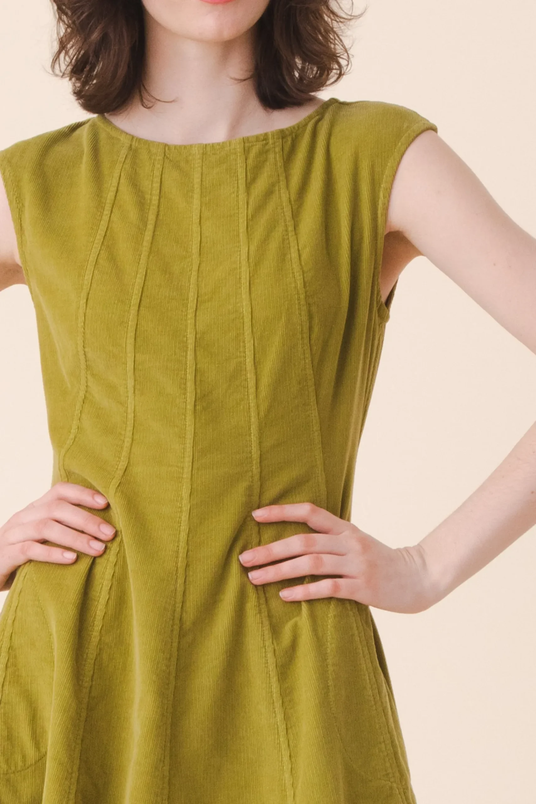 New Directions Corduroy in Fern