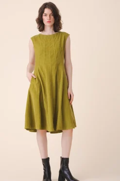 New Directions Corduroy in Fern