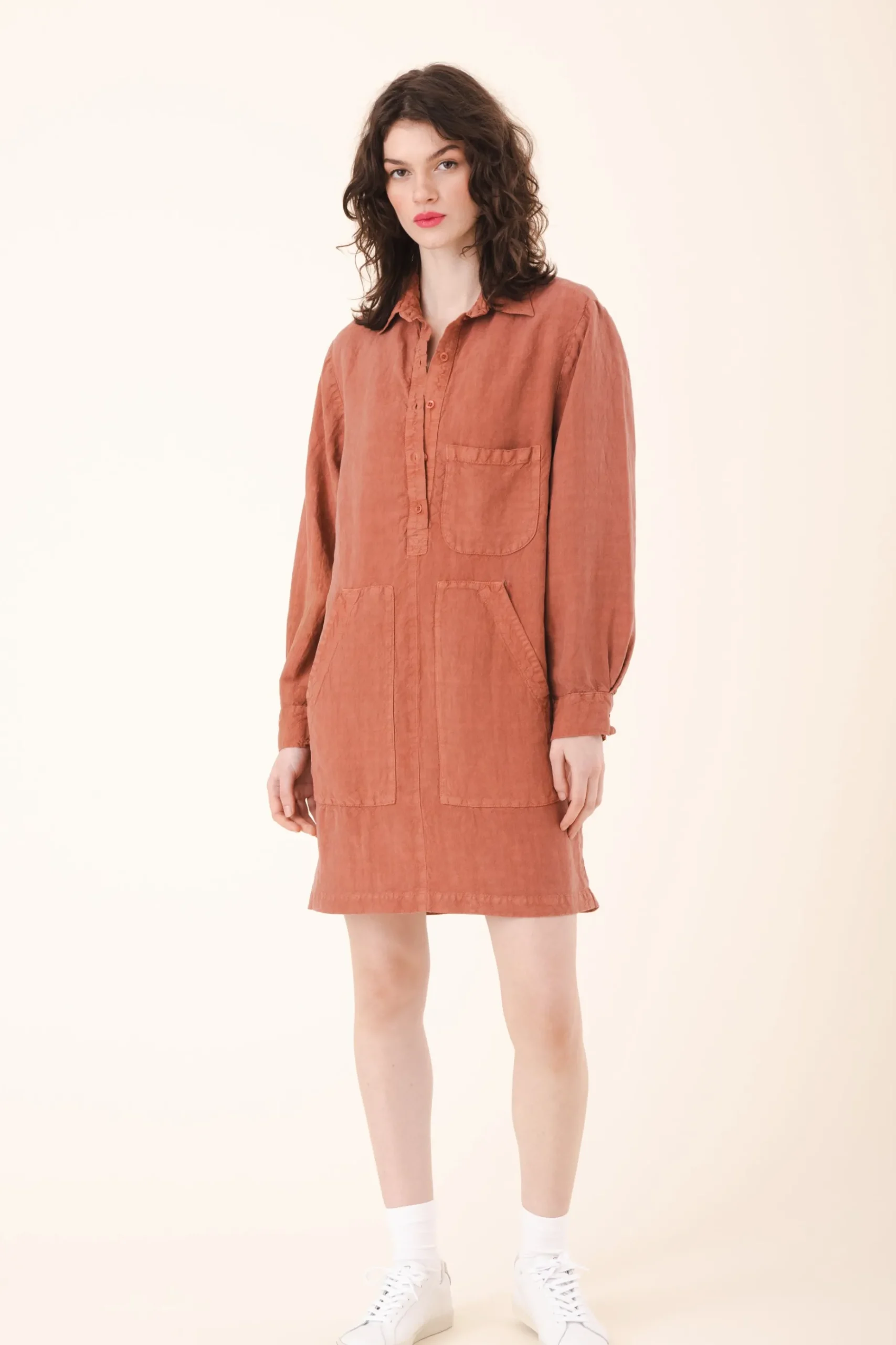 Nice Work Dress in Penny