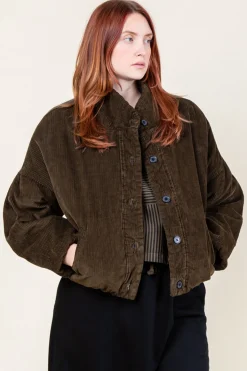 Nightliner in Dark Olive Corduroy